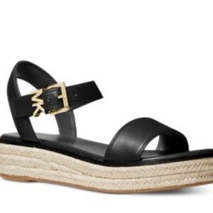 Michael Kors Women's Richie Espadrille Platform Wedge Sandals